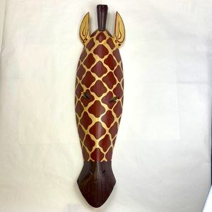 Wall Giraffe Mask